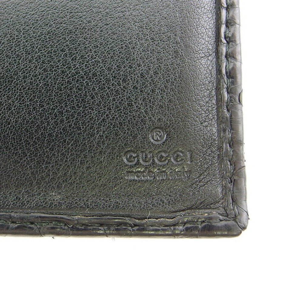 Gucci Long Wallet Python Python Leather Authentic - image 3